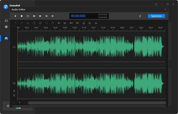 Audio-Eiditor von TunePat Amazon Music Converter