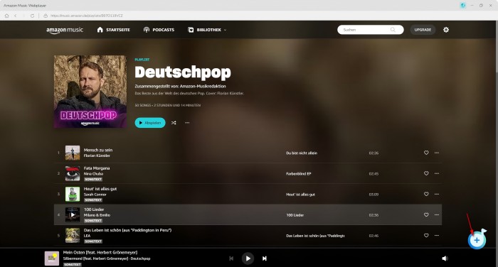 Playlist addieren