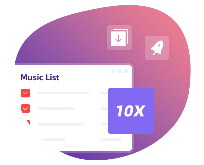 10X Geschwindigkeit