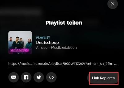 Amazon music playlist herunterladen