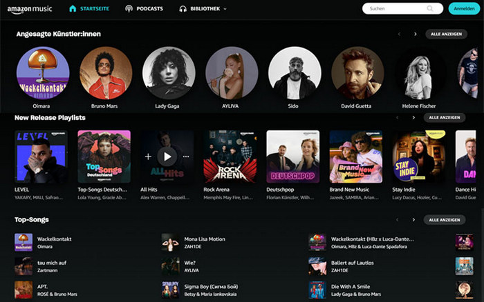 Amazon Music Desktop-App