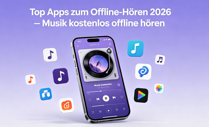 App zum Offline-Musikhören