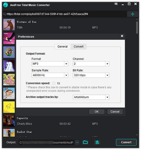 AudFree Tidal Music Downloader