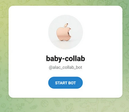 Apple Music Telegram Bot baby-collab