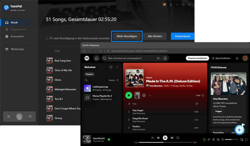 Die Lösung für das Backup und die Erweiterung Ihrer Musiksammlung - TunePat Spotify Converter