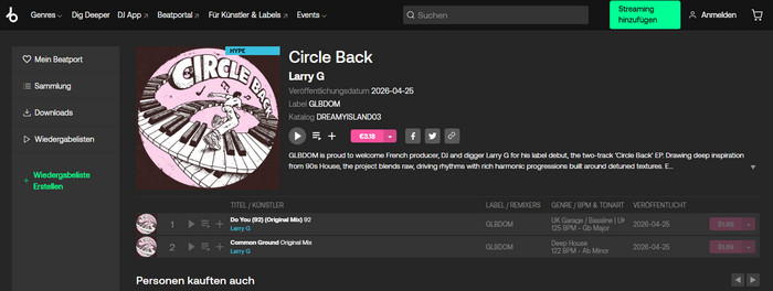 MP3-Songs kaufen bei Beatport
