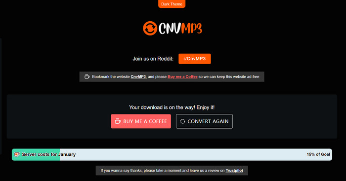 Online YT MP3 Downloader CNVMP3
