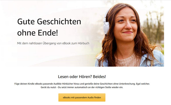 eBooks mit passendem Audio finden