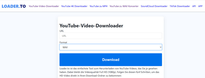 Loader.to YouTube Video Downloader