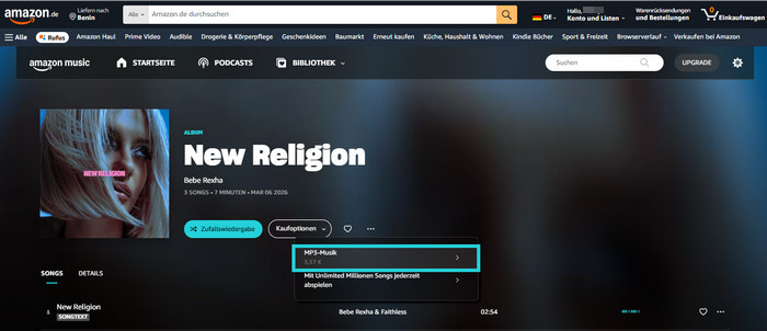 MP3-Songs kaufen bei Amazon.de