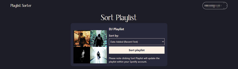 Mit Playlist Sorter Spotify Playlist sortieren