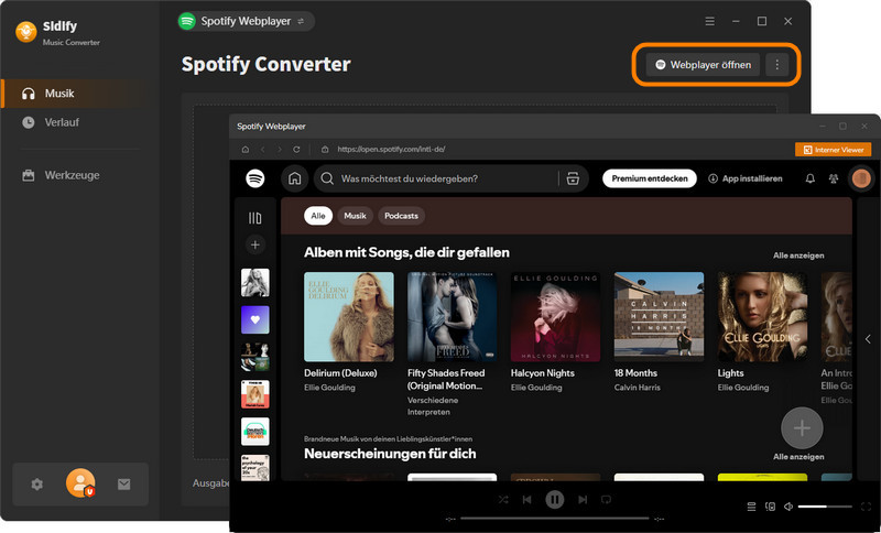 Sidify Spotify Music Converter starten