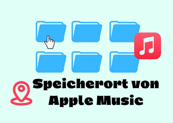 Speicherort von Apple Music