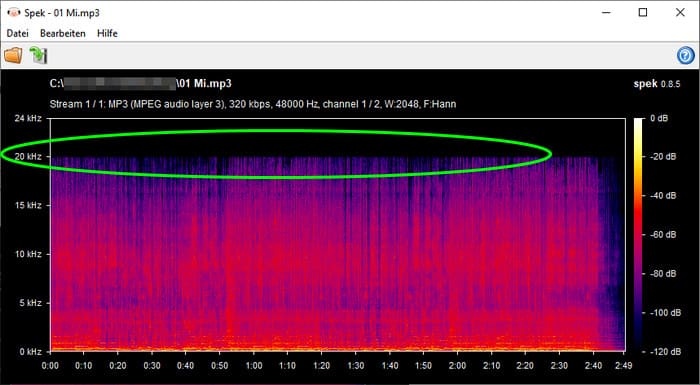 Echte 320-kbps-MP3