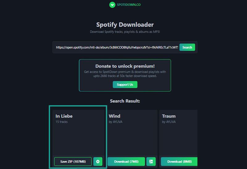 SPOTIDOWNLOAD.CO Spotify Playlist Downloader
