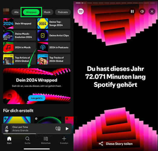 sich bei Spotify anmelden