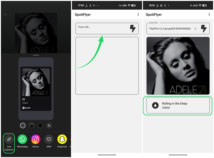 Spotify mit SpotiFlyer auf Android herunterladen
