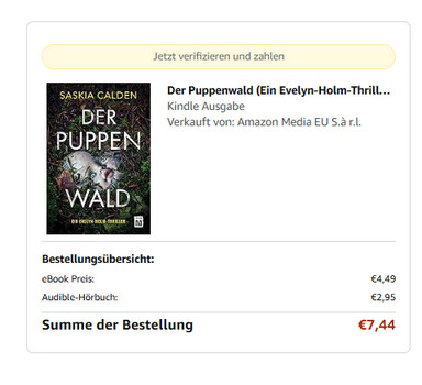 Summe der Bestellung für das E-Book und das Audible-Hörbuch anzeigen