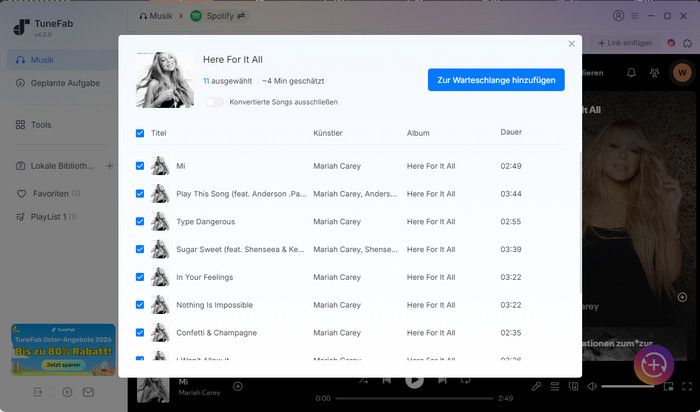 Risiko bei Batch-Downloads auf TuneFab