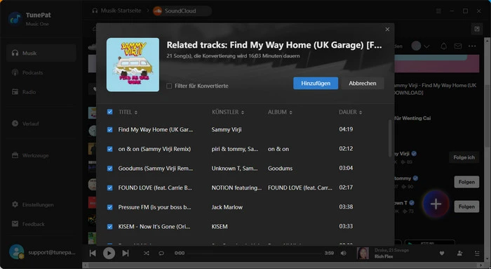 TunePat SoundCloud MP3 Downloader
