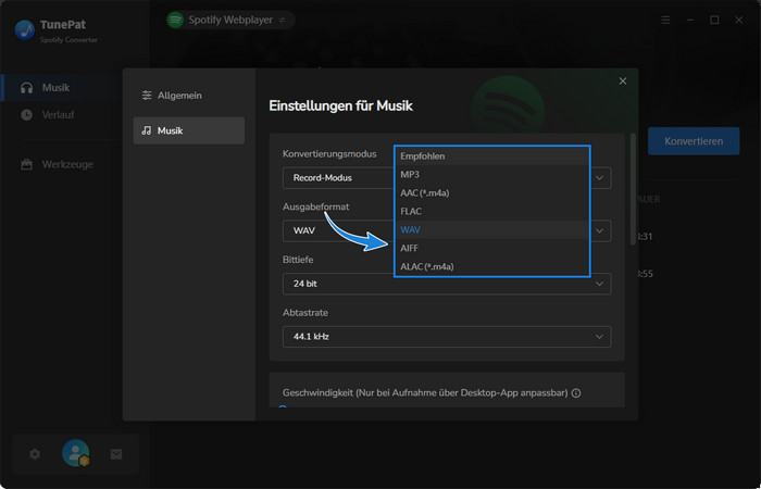 Auf Serato DJ Pro/Lite Spotify-Titel suchen