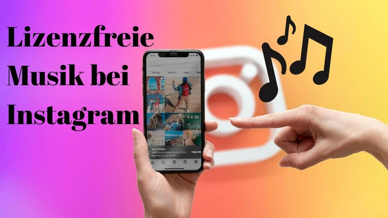 Lizenzfreie Musik bei Instagram