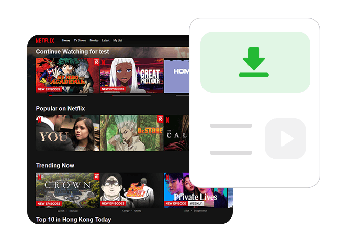 Netflix Videos herunterladen