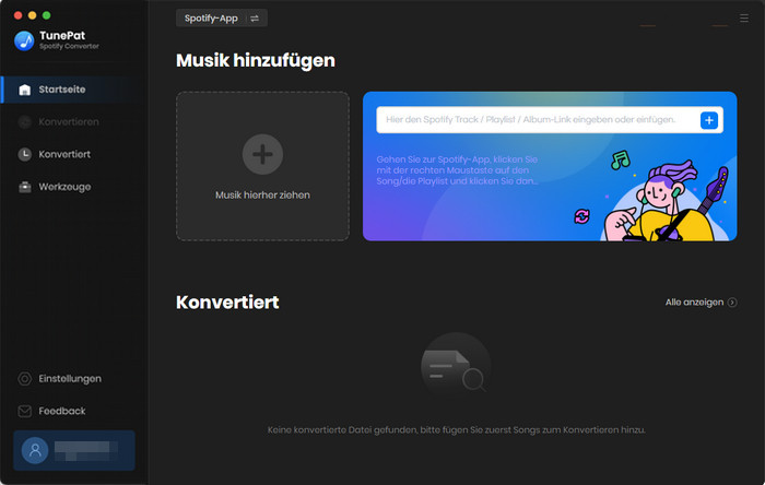 Hauptinterface