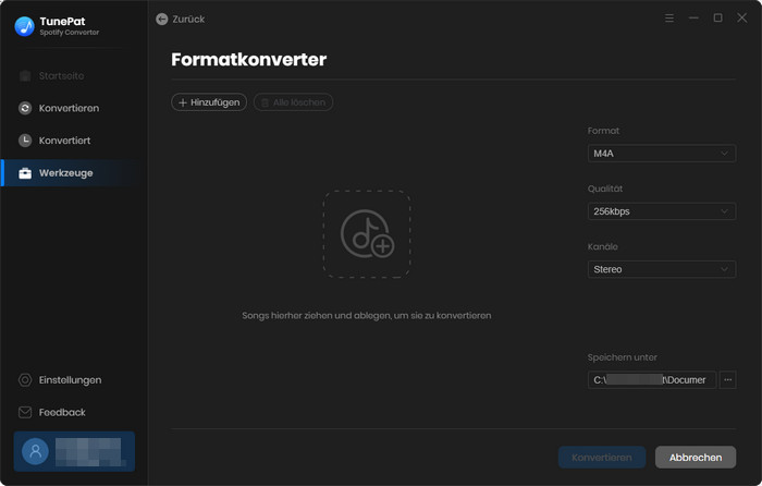 Formatkonverter von TunuePat