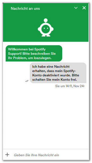 Anfrage senden