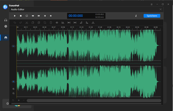Audio-Editor von TunePat YouTube Music Converter