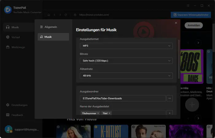 YouTube Playlist als MP3